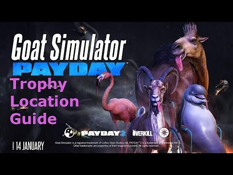 Goat Simulator PAYDAY: Trophy Location Guide - The Big Score Achievement