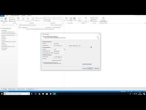Link email account gmx.de with Microsoft Outlook 2007/2010/2013/2016/2019 POP3 IMAP