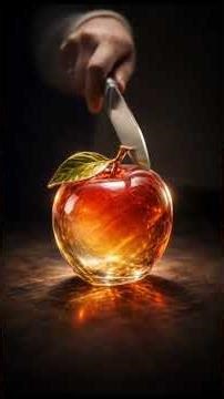 Oddly Satisfying Apple Cutting 🍎🔪 | ASMR Food Shorts