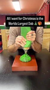 I gotta be honest, I think I could make a bigger one 😏😂🎨🎄 #christmastree #acrylicpainting #AllIWantForChristmasIsYou | Zach Frank