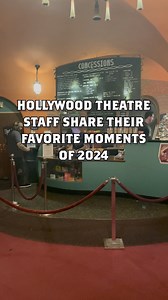 We couldn’t be the Hollywood Theatre without our AMAZING team of staff and volunteers. Let’s close out 2024 by giving them our thanks and sharing some great moments and movies from the year. 👏 | The Hollywood Theatre