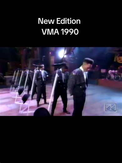 New Edition Reunion at VMAs 1990 Celebration