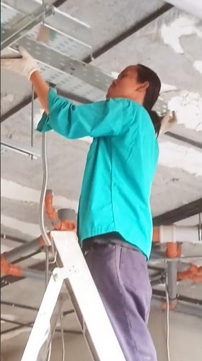 cable tray install system