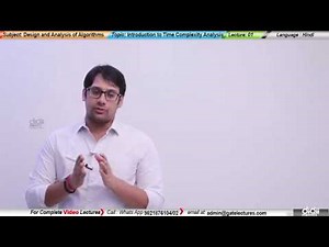 How to Find Time Complexity of an Algorithm Complete Concept Compilation in Hindi