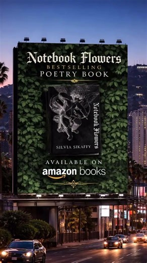 Notebook Flowers | A Poetry Collection by Silvia Sikaffy