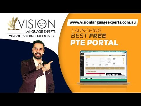 Vision Language's Free AI-Powered PTE Practice Portal with Free Scored Mock Test | Free Sign Up