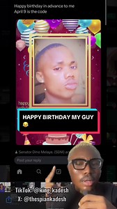 Happy Birthday in Advance my guy 😂😂 #happybirthday #birthdayboy #birthday #gist #gossip #fyp #fypシ #foryou #foryoupage #viral #viralvideo #nigeriantiktok🇳🇬 #nigeriantiktok #tiktoknigeria #tiktoknigeria🇳🇬 birthday post video birthday post ideas birthday post for men birthday posts on tiktok birthday posts for yourself birthday post pictures birthday post for girlfriend birthday post for myself birthday post caption birthday poster design birthday graphics design birthday graphic design idea