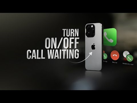 How to Turn On or Off Call Waiting on iPhone (tutorial)