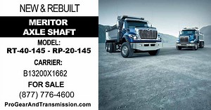Meritor RT-40-145 and RP-20-145 Carrier B1-3200-X-1662 Axle shaft [FOR SALE]