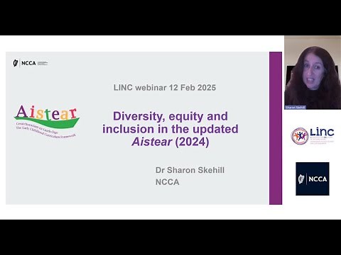 "Diversity, Equity and Inclusion in the Updated Aistear" Webinar