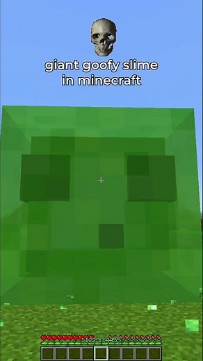 giant goofy slime in minecraft 💀