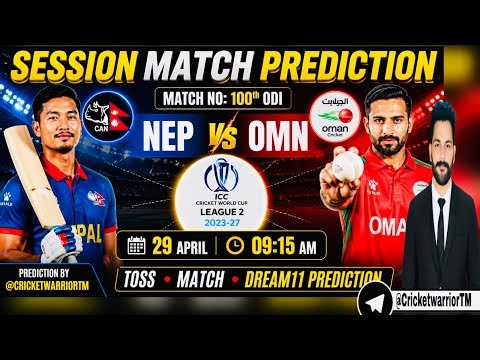 Who will win? NEP vs OMN 100th ODI | Session Match Prediction | Toss Match Prediction 2026