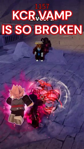 KCR VAMP IS SO BROKEN #yba #roblox #trending #shorts #tiktok #viralvideo #viralshorts #jjba