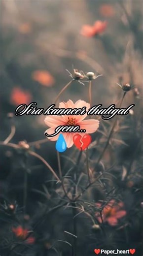 Manasula poongaatthu… 🌸