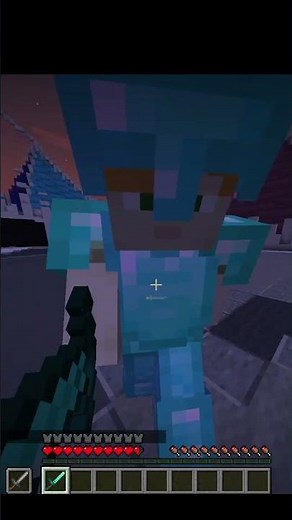 Clean Minecraft Combo… Wait Till The End 👀🔥#shorts #minecraftpvp