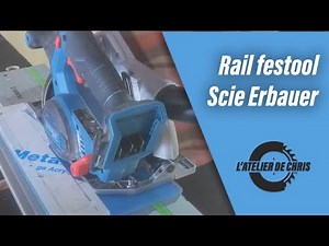[TUTORIAL] Finally, a Festool rail for my Erbauer saw | Woodworking