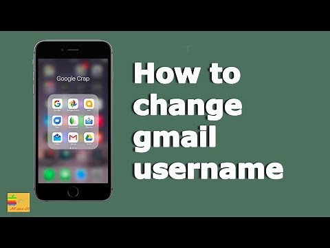 How to change gmail username