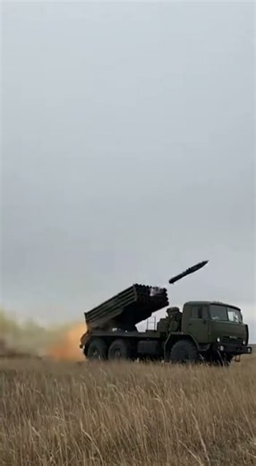 Unleashing Hell: Tornado-G MLRS Full Barrage! 🚀💥 #Military #Shorts