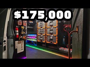 The ULTIMATE Electrician Custom Van Tour!