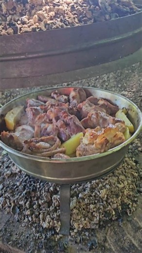 Traditional Balkan Sač / Peka #shorts#bbg #firecooking
