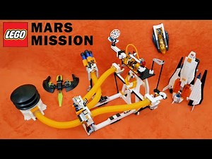 ДРУГАЯ ПНЕВМАТИКА: Марсианская База ЛЕГО Mars Mission 7690 Подробный обзор набора