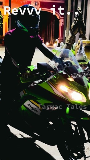 Clean Ninja Rev Sound 🔊 | Stock Exhaust |Tarmac Tales-Seiryuu