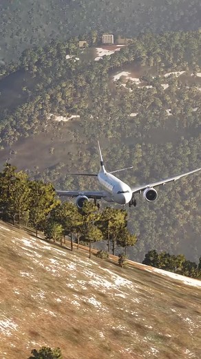 120K views · 1.1K reactions | Avião bateu o trem de pouso segundos antes de chegar na pista - Flight Simulator! #avião #jogos #gameplay | Apek Simulação | Facebook