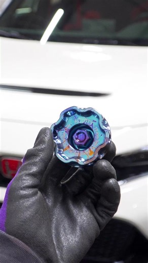Installing Acuity Podium-Ti Oil Cap on Honda Civic Type R