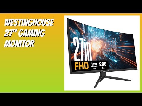 REVIEW (2025): Westinghouse 27" Gaming Monitor. Features.