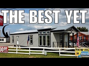 HANDS DOWN best tiny house/mobile home floor plan I've toured! Prefab House Tour
