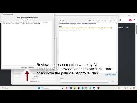 Use CognitoDoc: Deep Research Mode