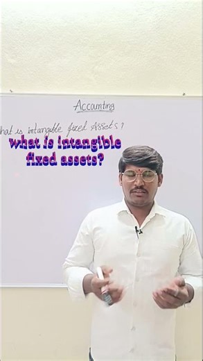 What is intangible fixed assets?