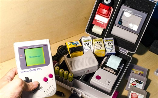 任天堂GameBoy初代掌机以及外设周边产品摄像头打印机介绍