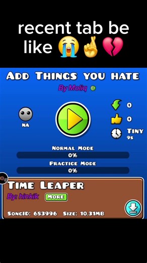 defo peak gng 🤞😭 #geometrydash