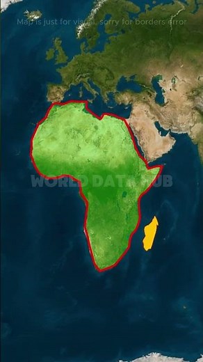 Why is Madagascar separated from mainland Africa? #Madagascar #Africa #Geology #EarthFacts