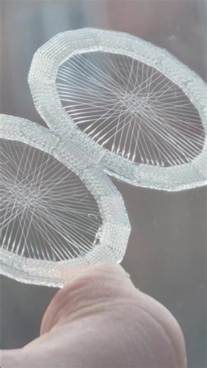 Micro stringing magic ✨ #3DPrinting #fullcontrol #stringing