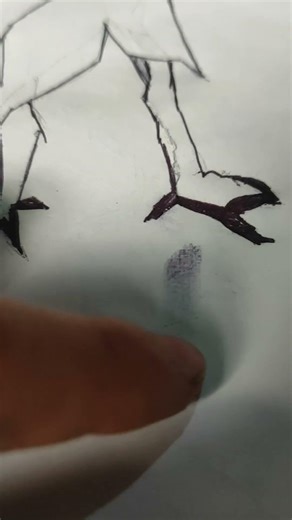 How to draw Big Chill Alien Ben 10 Pen sketch #art #ben10 #ben10alienforce #anime #drawing