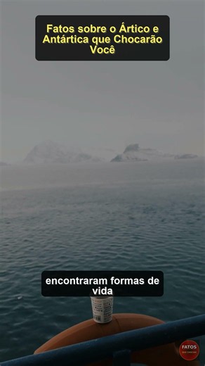 🧊 Fatos sobre o Ártico e Antártica que Chocarão Você