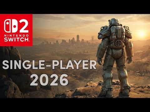 TOP 10 UPCOMING Single Player Games on Switch 2 - 2026