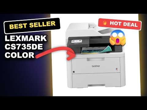 Lexmark CS735de Color Laser Printer Review: Worth It?