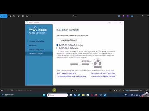 Instalar MySQL, crear usuario y nueva conexión