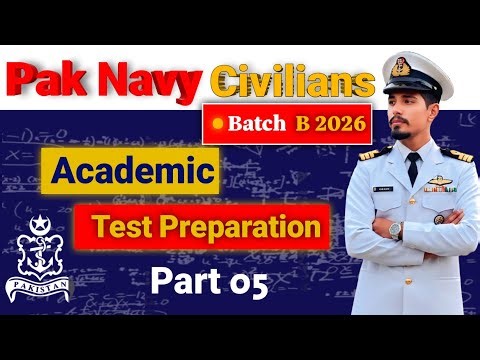 Pak Navy Civilian Test Preparation 2026|Part 5|Navy Civilian Test Preparation| ‪@Ayeshaforcesacademy‬