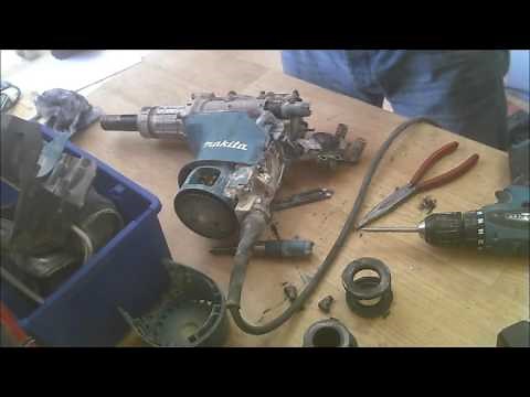 How to repair Makita rotary hammer drill HR4013C dissasemble