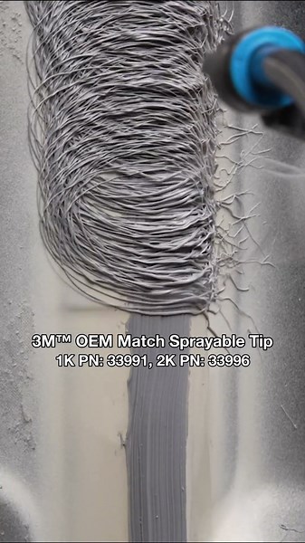 Ever wanted to spray on seam sealer? #collisionrepair #oem #autorepair #automobile