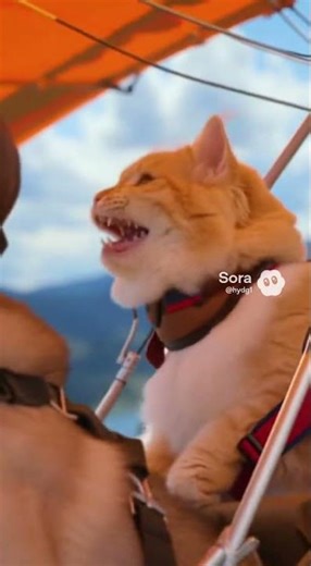 Flying Husky Takes a Cat on a Glider Ride!