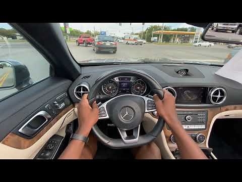 2017 Mercedes Benz SL550 Roadster Walkaround & Test Drive