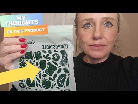 Cleanomic Compostable Zip Sandwich Bags Review | Leak Test & Sizes