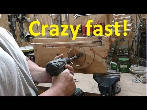 Rack and Pinion = Machine-gun Crossbow Solution?