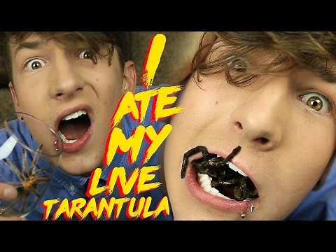 Eating A Live Tarantula!