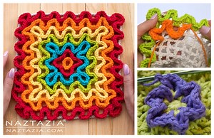 Wiggly Pad Free Crochet Patterns   Video - DIY Magazine